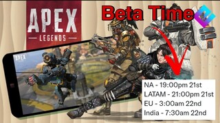 NEW! : Thời Gian Ra Mắt Beta Test 4Th Apex Legends Mobile