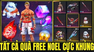 Free Fire - Bất Ngờ Garena Tặng Quà Noel Cực Khủng - 18 Phần Quà Free Cực Khủng | Đồ Và Pet Mới Free