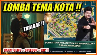 LOMBA TEMA KOTA RAMADHAN RISE OF KINGDOMS !! MASIH SEPI NIH YG IKUT !!