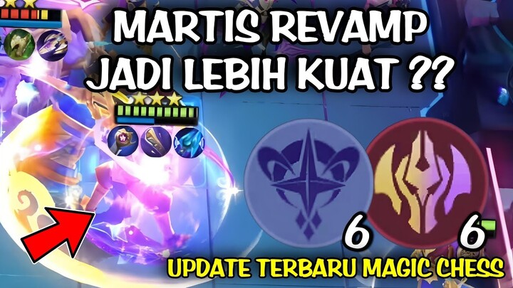 MARTIS REVAMP JADI LEBIH KUAT?? RIP COCOL COCOL !! 6 ASTRO 6 IMMORTAL COMBO MAGIC CHESS TERBARU