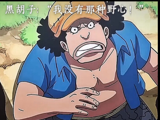 Blackbeard: "I have no such ambition!"