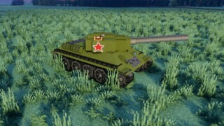 The smallest and most authentic T34 tank on the entire internet! A steel juggernaut in MC
