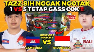 SUMPAH GW GANYANGKA INDONESIA DIGINIIN ‼️ KAMBOJA SKUAT INI TERNYATA - IESF INDONESIA VS KAMBOJA
