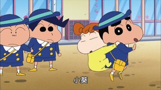 当小新不小心把小葵带去了学校。