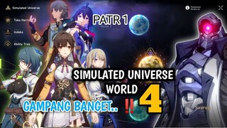 [ PART 1 ] CARA MELEWATI SUMILATED UNIVERSE WORL4..!! HONKAI STAR RAIL INDONESIA