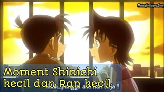 Moment Shinichi kecil dan Ran kecil //Detective Conan moments sub indo