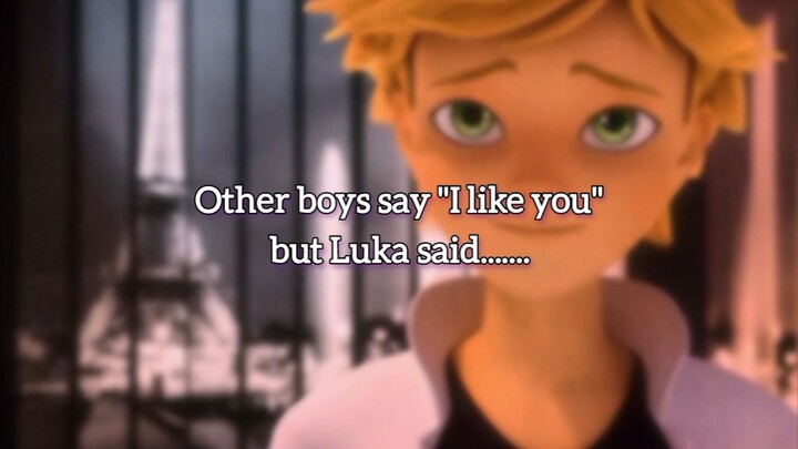 Luka's confession to Marinette ☺️