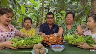 Cá Cơm Chiên Bột Chấm Mắm Chua Lâu Ngày Đổi Món Ăn Cá Này Thế Cơm | TKQ & Family T927
