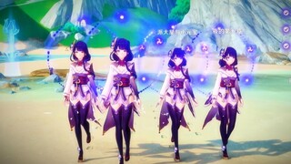 [Genshin Impact] Empat jangkar kehidupan penuh meledakkan Vivianne 1.0
