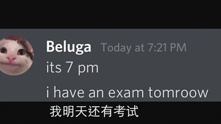 [Beluga dan teman-temannya] Oh tidak! Otakku tidak membiarkanku tidur!