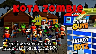 KOTA ZOMBIE ANIMASI  KARTUN STUMBLE GUYS