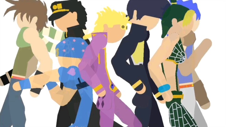 【JOJO】A collection of all the JOJOs of all generations, a painstaking work!