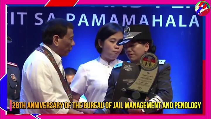 President Duterte in 28th Anniversary of the Bureau of Jail Management and Penology