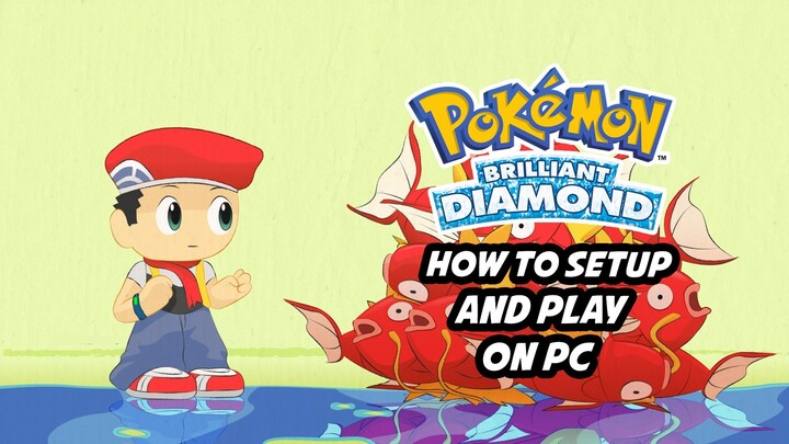 How to setup and play Pokemon BDSP on Yuzu PC 🖥️ Pokemon Brilliant Diamond (NSP)