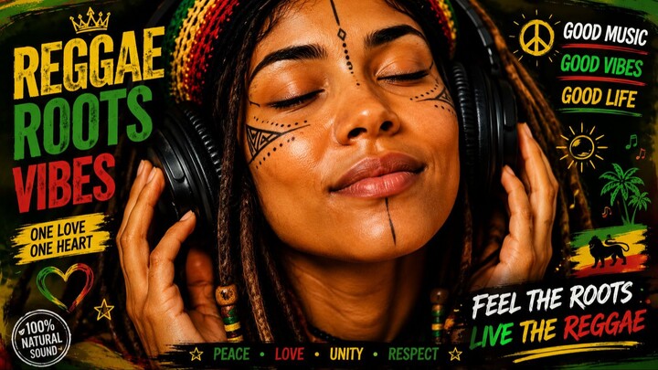 Reggae Roots Vibes 🌿 | Natural Afro-Brazilian Drums, Deep Roots & Positive Energy