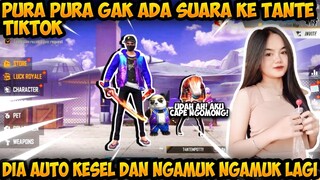 PRANK PURA PURA GAK ADA SUARA KE TANTE TIKTOK, AUTO NGAMUK DAN KESEL LAGI YA GUYS YAK!!