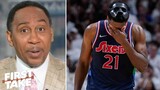 First Take | Stephen A.: It is insane to believe Joel Embiid played poorly because he didn't win MVP