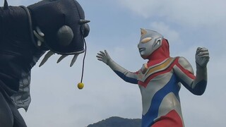 [Sáng tạo thấp của người hâm mộ] Bản gốc! "Ultraman Dyna" Dyna vs. Cá câu cá bức xạ! ! !