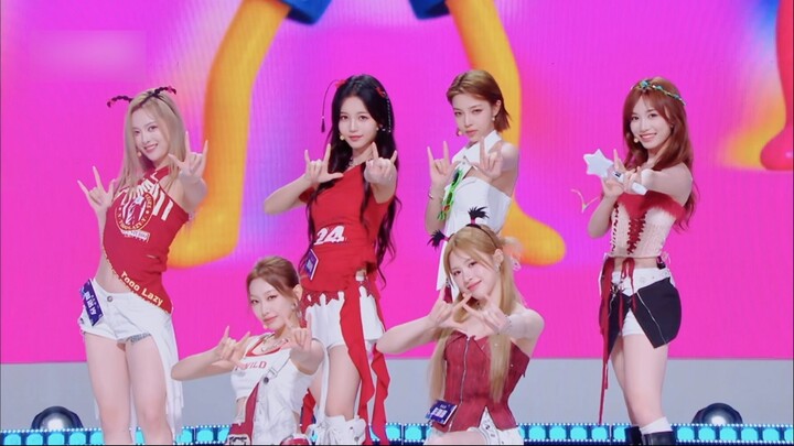 【R.E.D】Tarian ini beneran ngebut! Perkenalan diri saat masuk panggung & game kecil & koreografi & wk