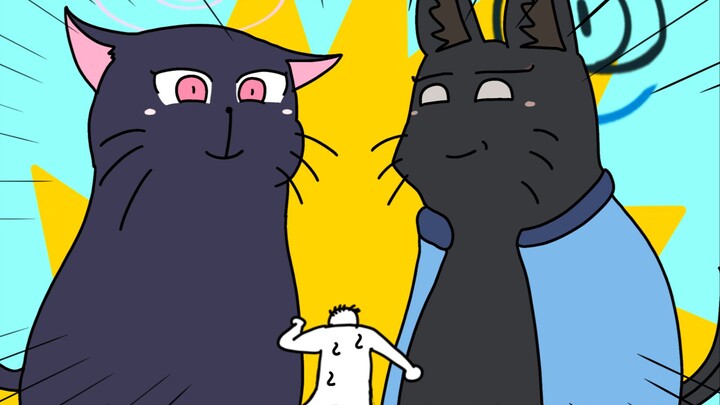 物理☆沉重☆猫③【蔚蓝档案小动画】