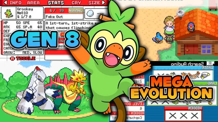 Pokemon Omega Red V3 0 All Pokemon 809 Save File Download All Legendary All Mega Evolution Bilibili