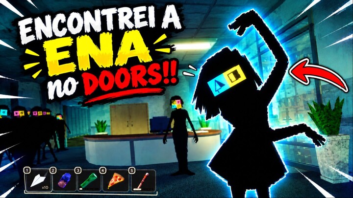 Encontrei a ENA no DOORS no Roblox