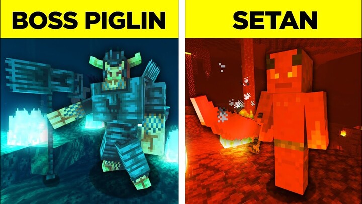 54 Mob Nether Yang BELUM Pernah Kamu Lihat Di Minecraft