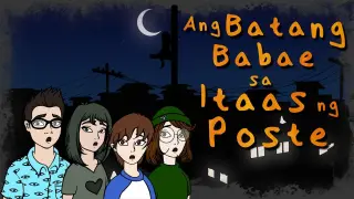 Ang Batang Babae sa Itaas ng Poste | Kapirasong Bangungot (Pinoy Tagalog Horror Animation)
