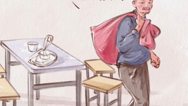 An extremely hungry old man walked into a restaurant, broke and hoping to trade some oranges and pea