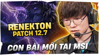 T1 FAKER RENEKTON VS AHRI, SIÊU CÁ SẤU VÀ THẦN SẤM CANNA HỦY DIỆT ĐỐI THỦ (LMHT)12.7