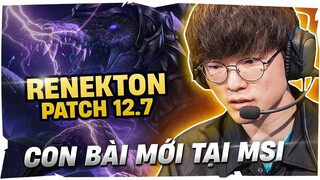 T1 FAKER RENEKTON VS AHRI, SIÊU CÁ SẤU VÀ THẦN SẤM CANNA HỦY DIỆT ĐỐI THỦ (LMHT)12.7