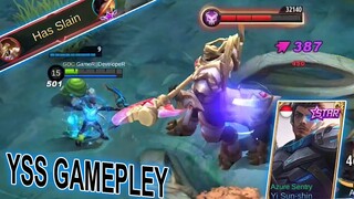 Yi Sun SHIN NEW STARLIGHT SKIN Gameplay Mobile Legends