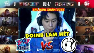 [LPL 2022] Highlight LNG vs IG Full: DoinB làm hết | LNG Esports vs Invictus Gaming