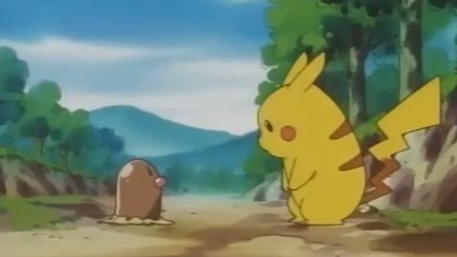 ピカチュウとディグダの出会いEP31