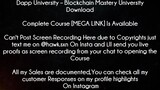 Dapp University Course Blockchain Mastery University Download