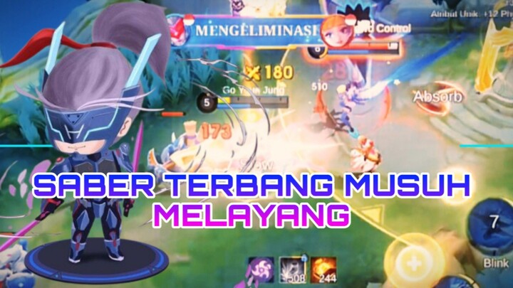 SABER TERBANG MUSUH MELAYANG
