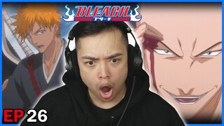 ICHIGO FIGHTS SAITAMA?! || ICHIGO VS IKKAKU Pt.1! || Bleach Episode 26 Reaction