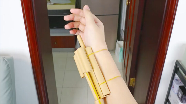 มาแล้ว! มาสอนคุณทำเครื่องยิงใยแมงมุมแสนสนุกด้วยกระดาษ A4