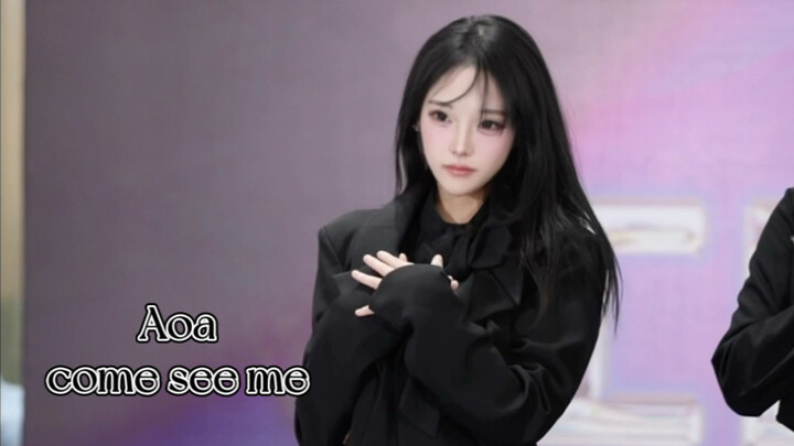 【Aoa-đến gặp tôi đi】Định tỏ ra ngầu mà lại không được ngầu cho lắm