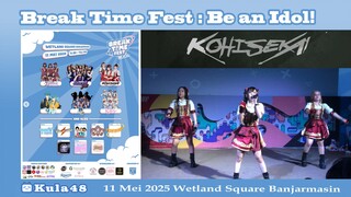 Kohi Sekai at Break Time Fest : Be an Idol!