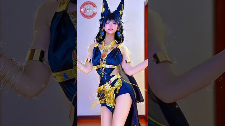 Egyptian Cat Kawai Dance ❤️ Egyptian Cat Girl Cosplay #shorts
