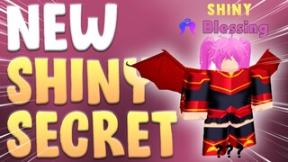 I GOT THE NEW SHINY SECRET WITH BLESSING - Anime Fighters Simulator