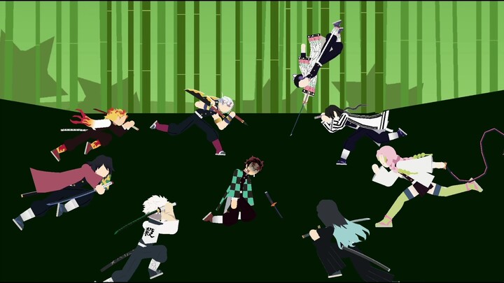 Demon King Tanjiro vs. Pillars