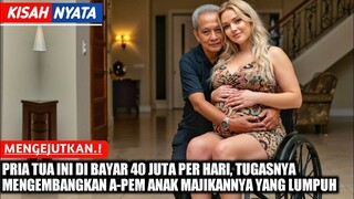 MENGEJUTKAN.‼️PRIA TUA ASAL INDO INI DI BAYAR 40 PER HARI UNTUK MERAWAT WANITA BULE LUMPUH