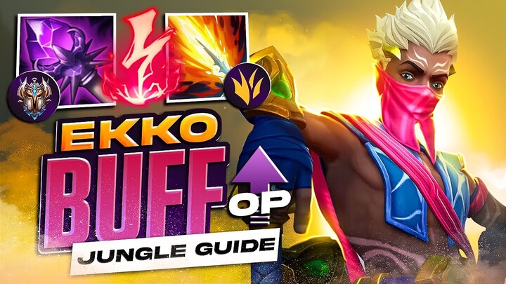 WILD RIFT EKKO JUNGLE BUFF OP  - Full Guide + BEST Build & Runes Setup