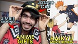 Unboxing Anime Gifts + Haikyuu Dumpster Battle Movie Review