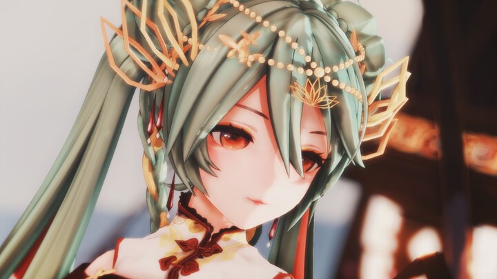 【MMD】这么美的Miku，你不进来看看吗