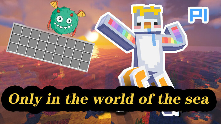 [Game]Cố sống sót trong thế giới chỉ có biển|Minecraft