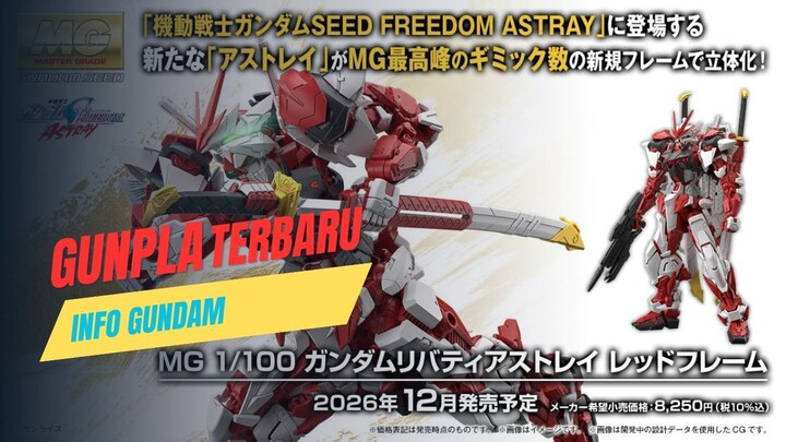 Info Gunpla terbaru yang akan rilis pada tahun 2026