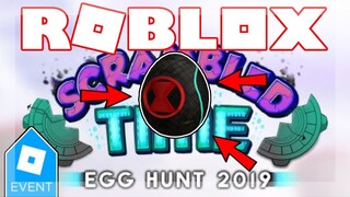 [EGG HUNT 2019 ENDED] HOW TO GET THE BLACK WIDOW EGG! | Roblox Scrambled In Time